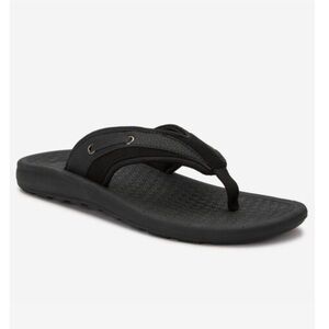 Men Sandals Size 14 W color black